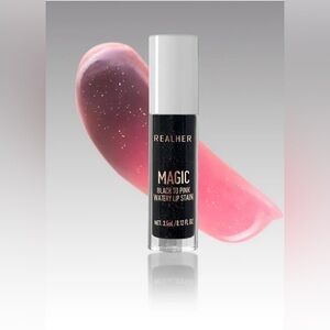 RealHer Magic Black to Pink Watery Lip Stain